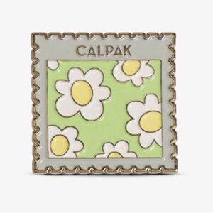 NWT Calpak Stamp Enamel Pin